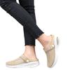 Women's Fashion Round-Toe Casual Mesh Half-Sandals