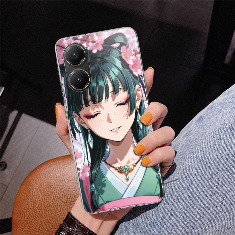A-Apothecary D-Diaries Maomao Phnoe Case for Xiaomi Poco X5 X6 X7 Pro X4 Gt F7 Ultra M8 M7 Redmi 15C 15 13C 13 12C 12 Unique Cov