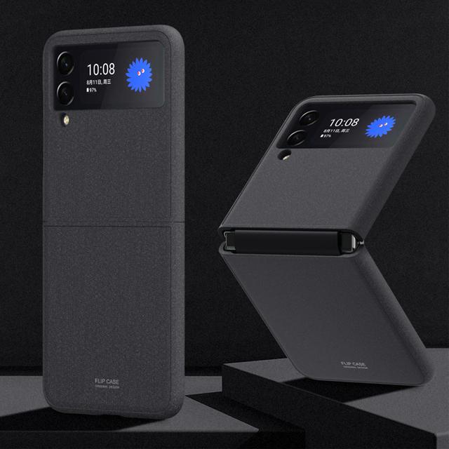 New Matte Feel Siamese Protective Phone Cover On For Samsung Galaxy Z Flip 4 5g Zflip 4 Zflip4 Flip4 2022 Anti -Fall Cases Coque