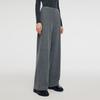 GOELIA Women's Winter Wool Blend Wide-Leg Pants