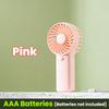 Portable Handheld Small Fan Lightweight Creative Pocket Mini Fan Air Cooler For Student Outdoor Travel Low Noise Ventilation Fan