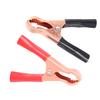 Brass Alligators Clip with Insulation Cover 50A Car Battery Clamps Brass plates Alligators Clip for Secure Connection