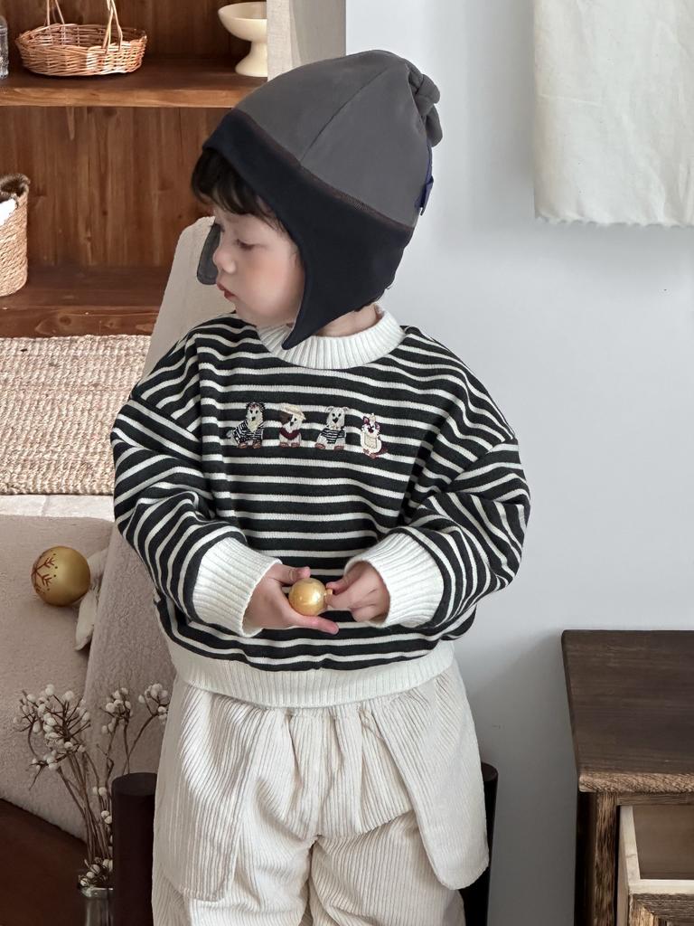 [Warm thickened top] New winter baby clothes children's autumn and winter boys' fleece sweater