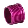 2PCS Aluminum Alloy Cycle Pedal Dust Cover M14 Thread Bike Pedal Screw Cover  Bike Pedal Protection