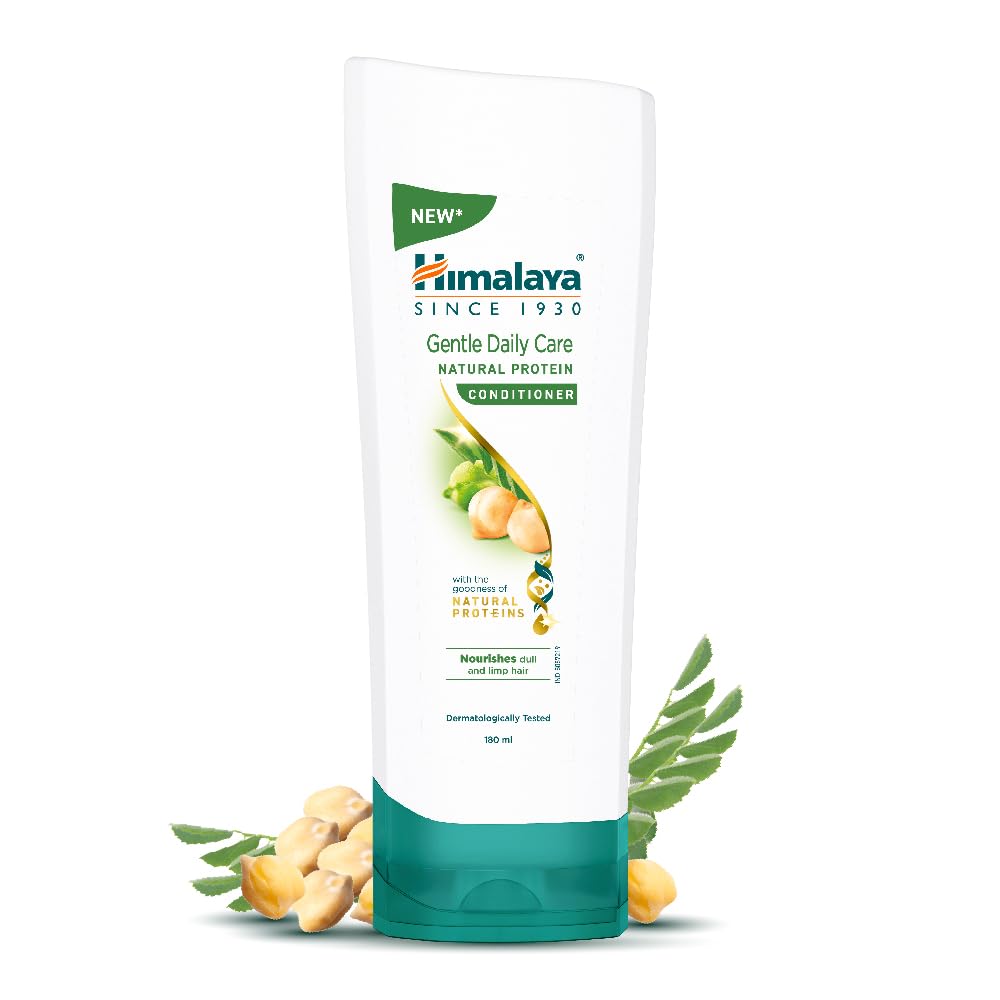 

Himalaya Gentle Daily Care Natural Protein Conditioner For Normal Hair 180ml Nourishing Softening Shine Hair Moisturizing Care