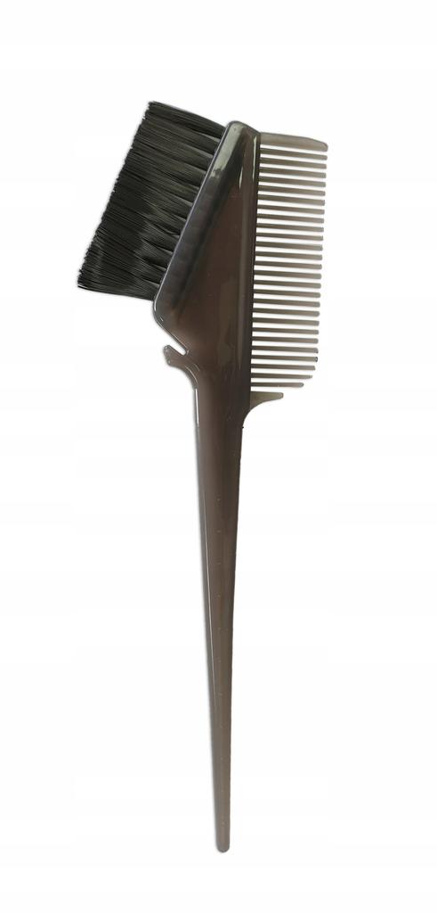 Hair dye brush with comb 21