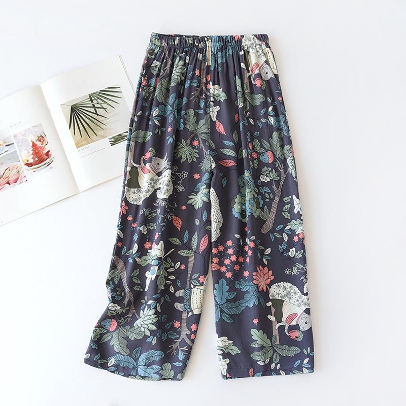 Women's Rayon Wide-Leg Pajama Pants - Cool, Beach-Ready & Versatile.