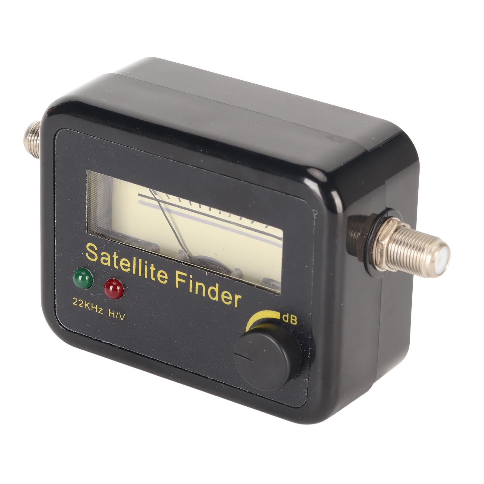 

Вимірювач сили супутникового сигналу Ультрачутливий Портативний Цифровий Шукач Супутникового Сигналу Вимірювач з РК-дисплеєм