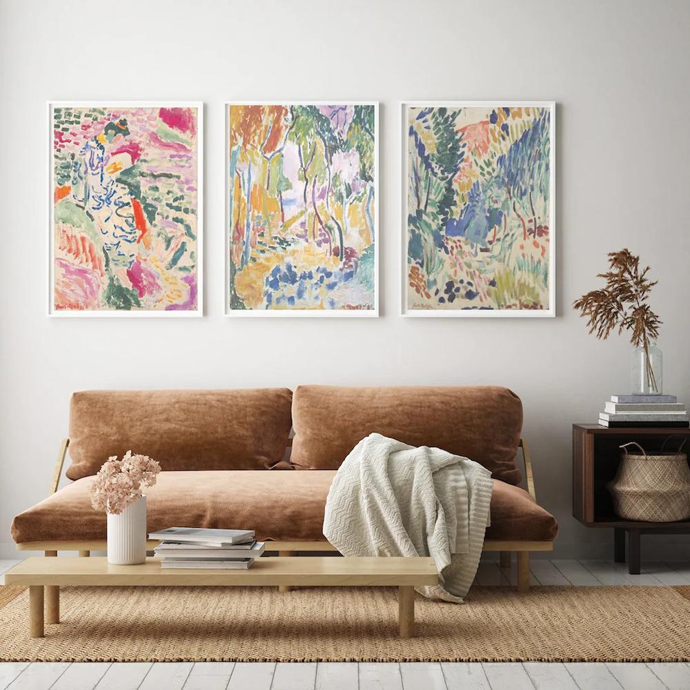 Vintage Henri Matisse Retro Posters And Prints Abstract Landscape Wall Art Canvas Painting Pictures For Living Room Home Decor