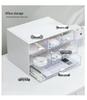 Multi-layer Transparent Acrylic Makeup & Stationery Organizer with Drawer Compartments