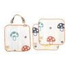 10mois Fluffy Gauze Handkerchief Clip 7212 (6-Layer Gauze) & Set, Multicolor, 22x22cm,