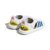 Adidas Water Sandal Closed Toe Slip Resistant Cushioning Children's Sandals White Blue Children Aged 3 7 Years Old ID5838