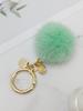 MAIA Mink Fur Keychain & Charm - Mint A