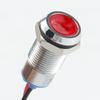 6mm 8mm 10mm 12mm Red White LED Indicator Pilot Light Signal Lamp Pilot Wires Switch Panel Mount
