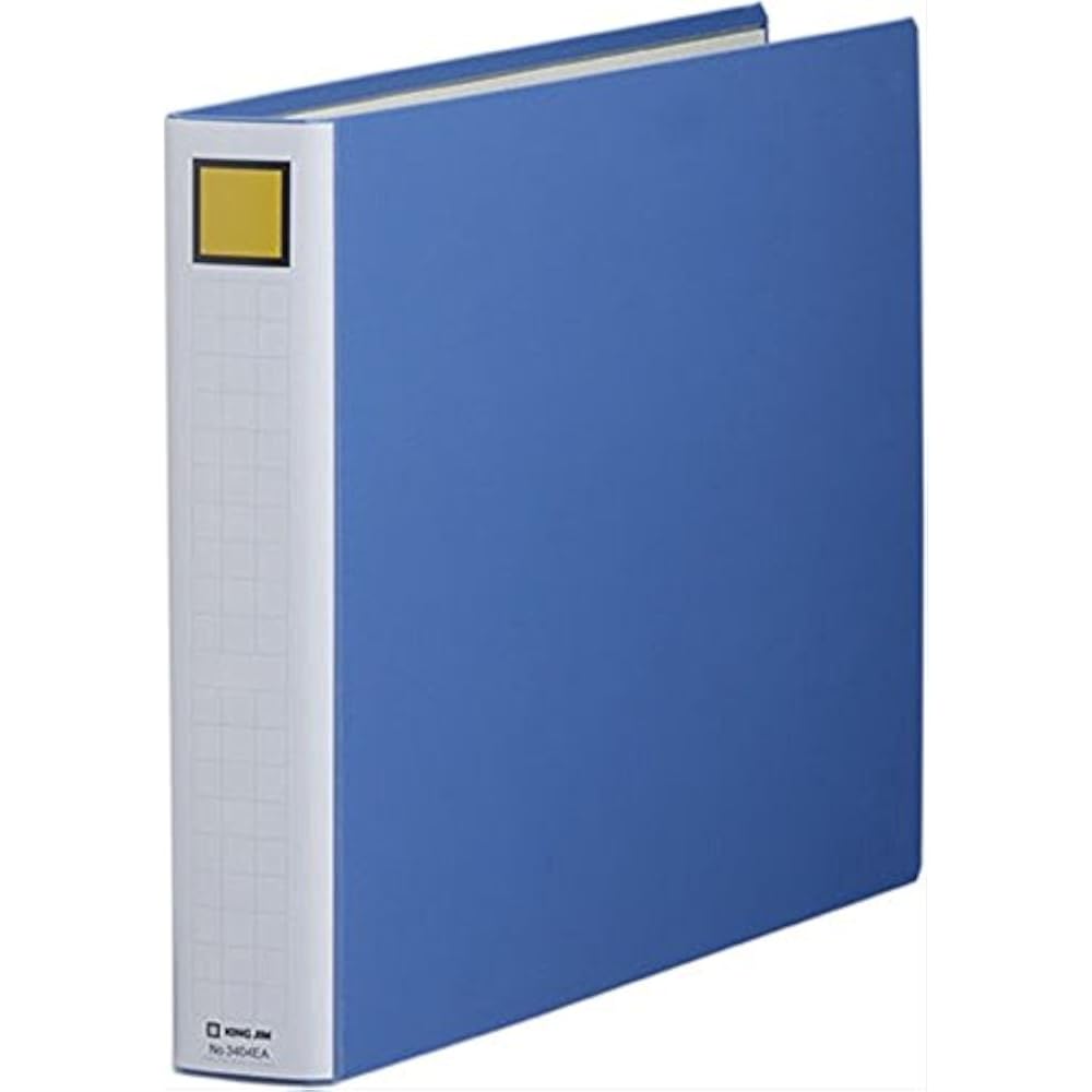 Kokuyo File Clear Book, Refill Type, B5, 18 Sheets, Blue, Ra-321B