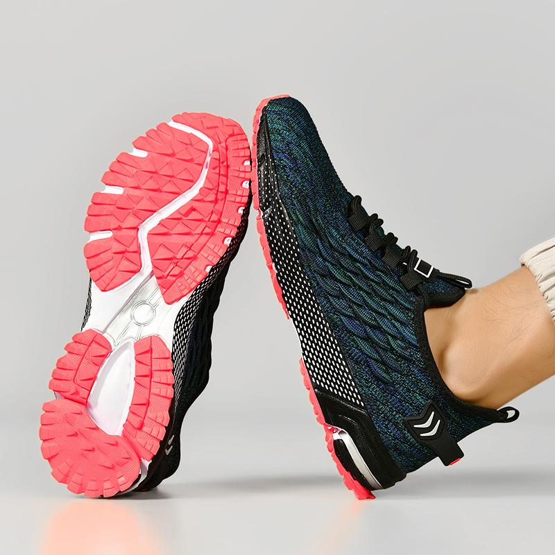 Übergröße 48 Leichte Atmungsaktive Freizeit-Sportschuhe Aus Netzstoff Herren Sneaker