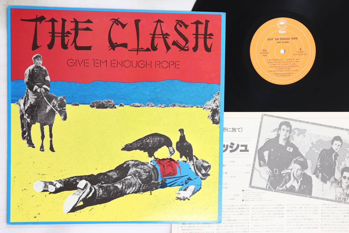 

LP Record CLASH - Give Em Enough Rope 253P36 EPIC 1978 Japan Rock Used