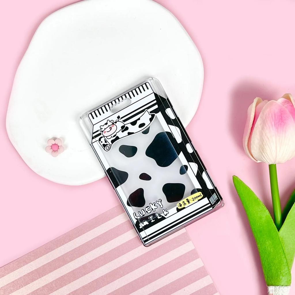 Student Fun Transparent Card Covers Spring Rope Cartoon Meal Card Case Game Cards Protection Covers Lanyard Credit Card Holder