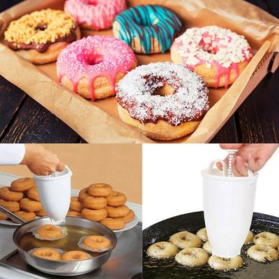 DIY Confectionery Pastry Baking Tools  Donut Maker Dispenser  Donut Making Artifact Creative Dessert MoldKitchen Gadget Bakeware