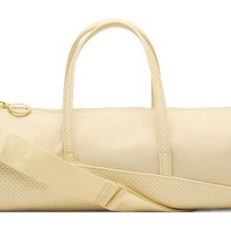 Nike Canvas Handtasche Tragetasche Canvas Tasche Umhängetasche Schultertasche Normal Damen Beige Gelb Lässig DQ5812-294