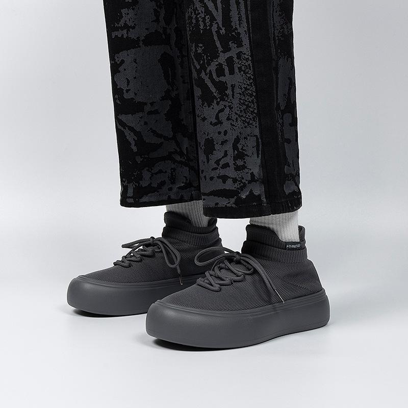 Globale Ein-Pedal-Elastiksocken-Schuhe Herren ZHQ68380N Sommer Mesh Fly-Woven Schuhe Outdoor Casual Wanderschuhe