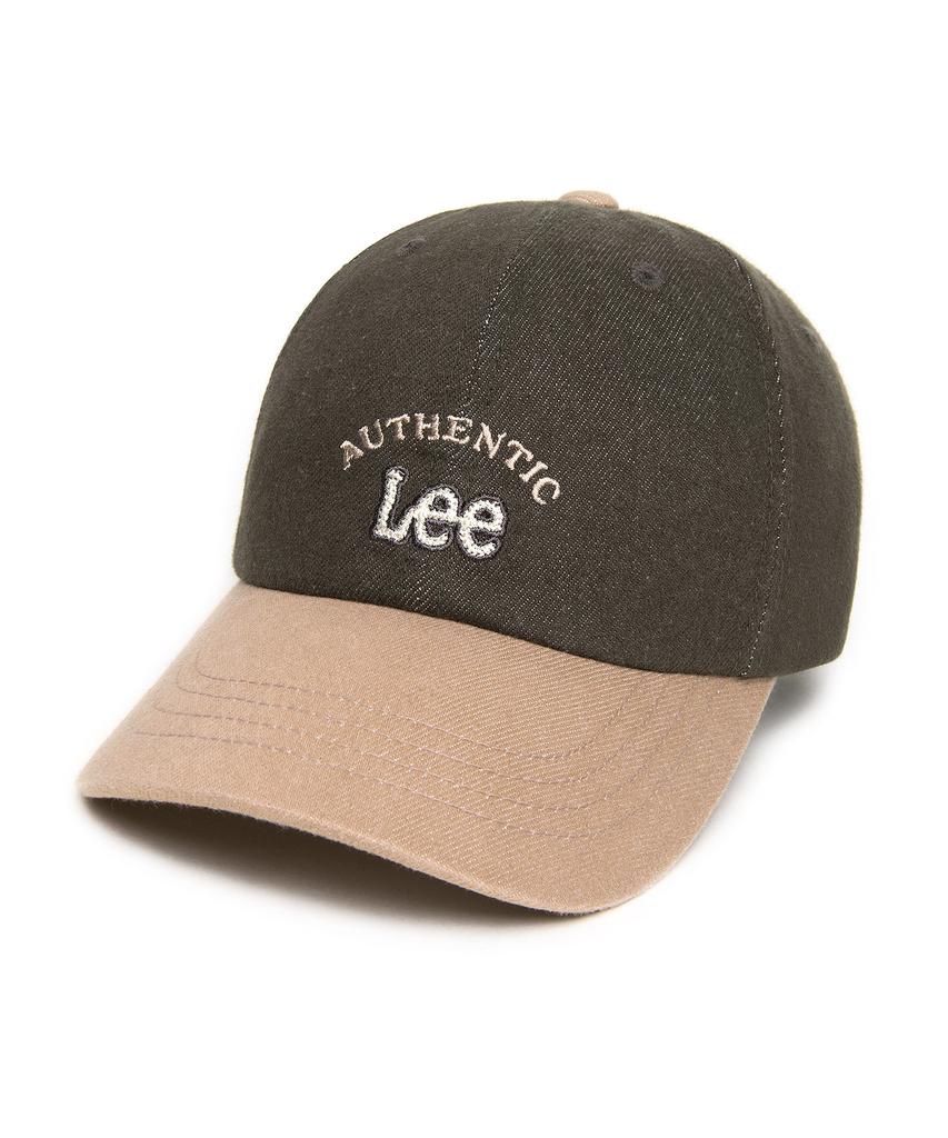 LEE Twitch Logo Color Block Ball Cap Taupe