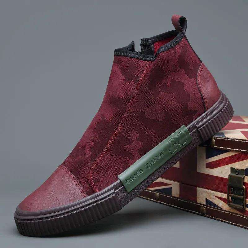 Модные парусиновые туфли — фото 4