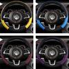 Leather Car Steering Wheel Cover Anti-slip for Jeep Renegade  Auto Interior Accessories Interior Details