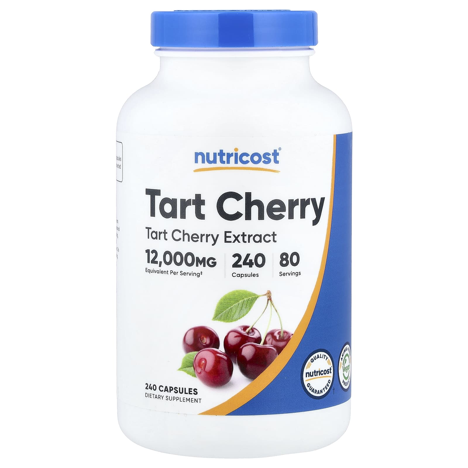 

Nutricost, Tart Cherry, 240 Capsules (400mg per capsule)