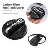 Real Carbon Fiber Gas Fuel Tank Cover Oil Filler Dustproof Cap For Mercedes Benz AMG A B C E S V Class W201 W210 W108 W205 W203 BE1 c3