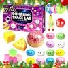 Interactive Holiday Countdown Calendar Squeeze Toys Advent Calendar, Soft Bun Sensory Fidget Toys, Christmas Stocking for Play Stuffer, Stress Relief