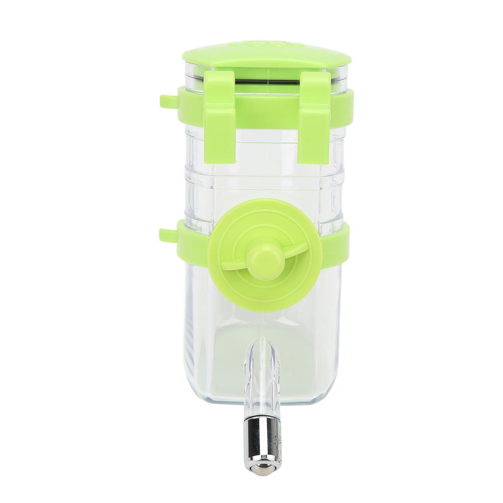 350ml Hanging Water Bottle Dispenser 4 Gears Dog Water Bottle Dispenser for Small Animal