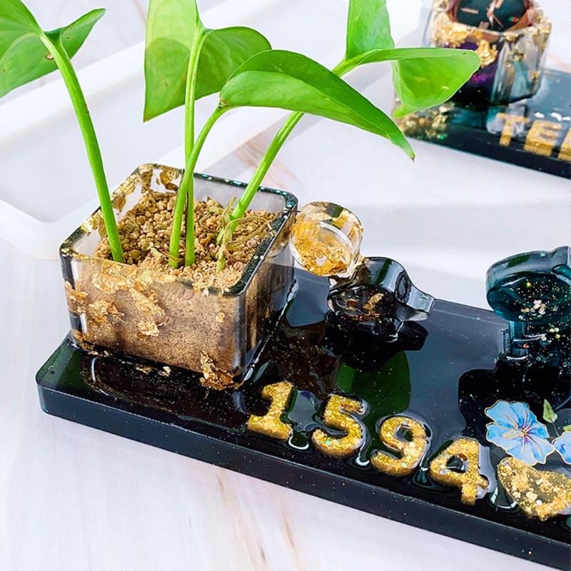 Forma na stojánek na telefon z pryskyřice, Silikonová forma s písmeny a číslicemi, Forma na odlévání šperků DIY, Forma na pryskyřičné náušnice, Formy na vyřezávání nehtového designu