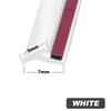 `5M T-Type Rubber Sealing Strip White For Car Edge Trim Bumper Lip Side Skirt  `
