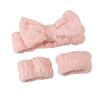 Coral Fleece Bowknot Absorbent Headband