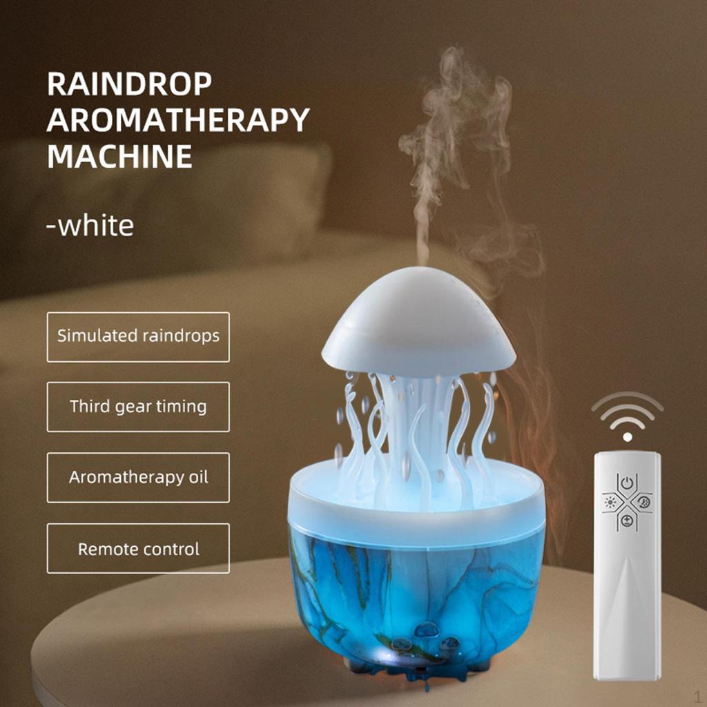 Mały Nawilżacz Powietrza Wtyczka US Cichy Pojemność 300ml do Jogi Pokoju Dziennego