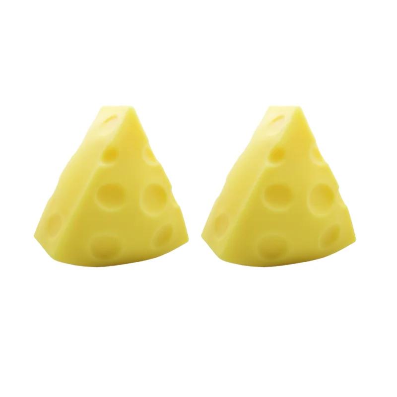 Cheese Squishy Toy Simulation Cheese Squeeze Toy Soft Cute Decompressing Pinching Cheese Sticky Slow Rebound For Adults Toy