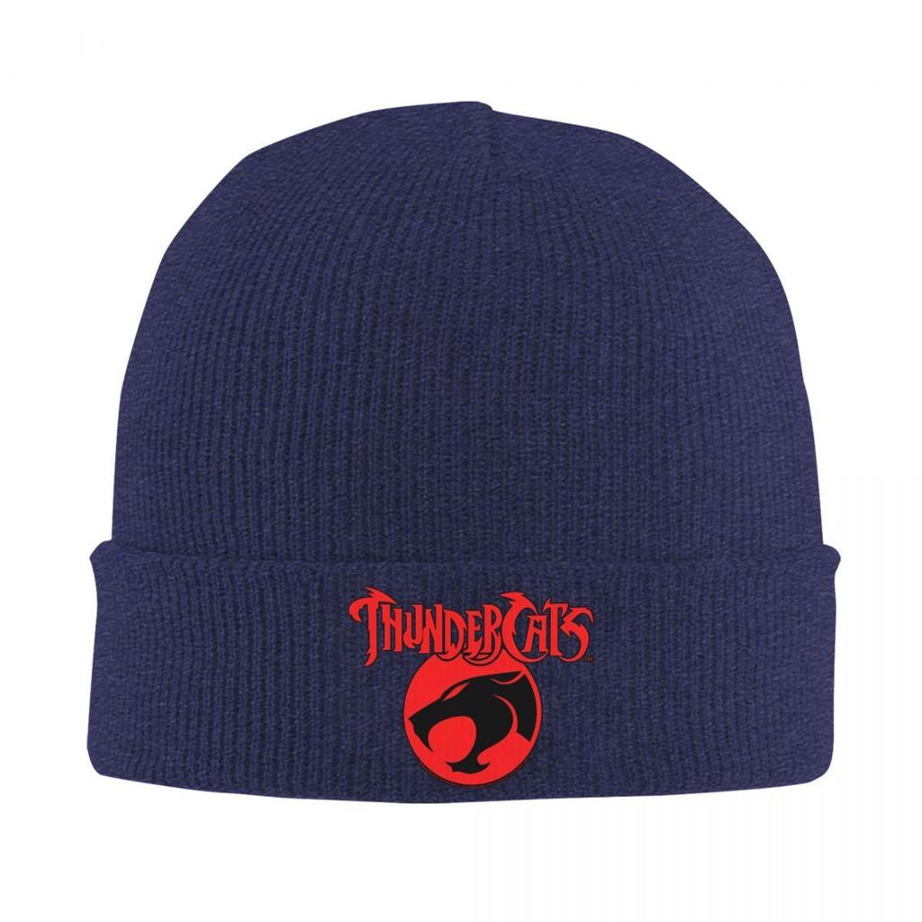Thundercats Beanie Hats Knit Hat Kpop Warm Adult Unisex Caps Autumn Winter Graphic Street Y2K Bonnet Hats Gift