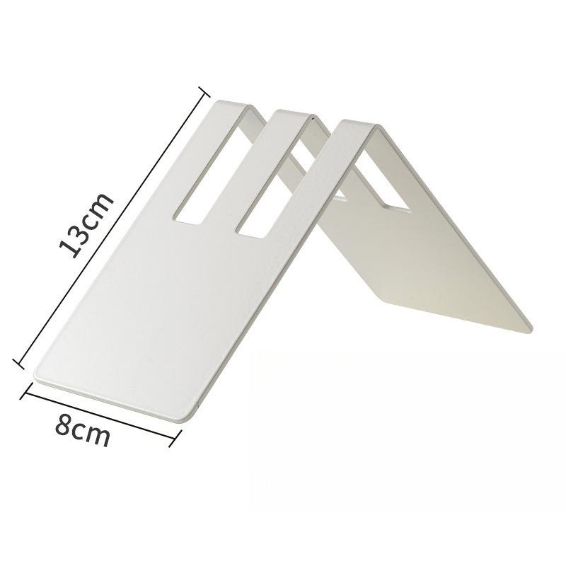 1PC Coffee Filter Paper Rack Coffee Bar Storage Rack Stainless Steel V-Shaped Hand-Washed Filter Paper Large Capacity Bracket