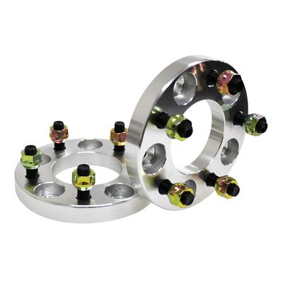Durax PCD100 Rozširovací podložka so širokým rozchodom, 0,8 palca (20 mm), 5H, M12 x P1.5, Sada 2 kusov (Strieborná)