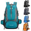 Outdoor Peak Hiking Backpack Waterproof Polyester Breathable Antibacterial For Camping Travel
