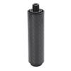 Billiard Pool Cue Extender 4 Inch Carbon Fiber Pool Cue Extension Stick with Rubber Rear Plug for Billiard Accessories