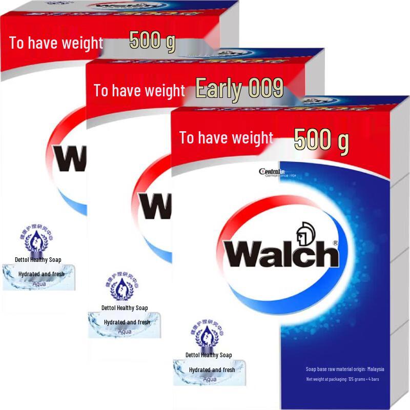 Walch Healthy Bar Soap - Moisturizing & Refreshing