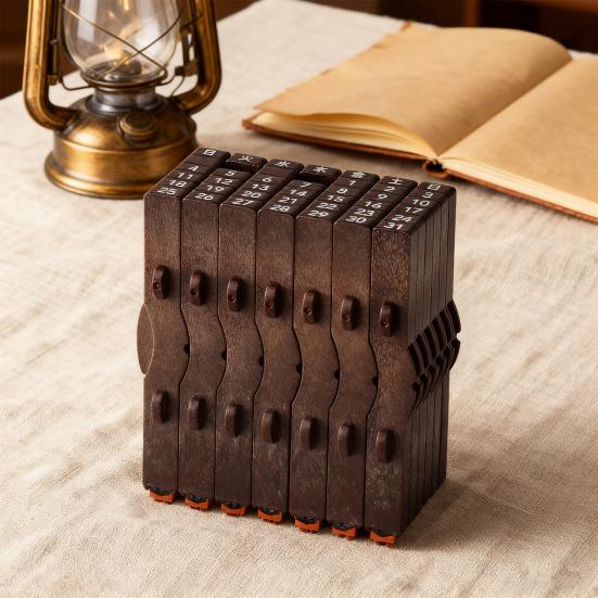 Timbri per Calendario Connesso Timeblocks Riutilizzabili Timbro Numerico Consolidato Blocchi di Tempo Fai da Te Personalizzabili Costruisci Mesi Settimane