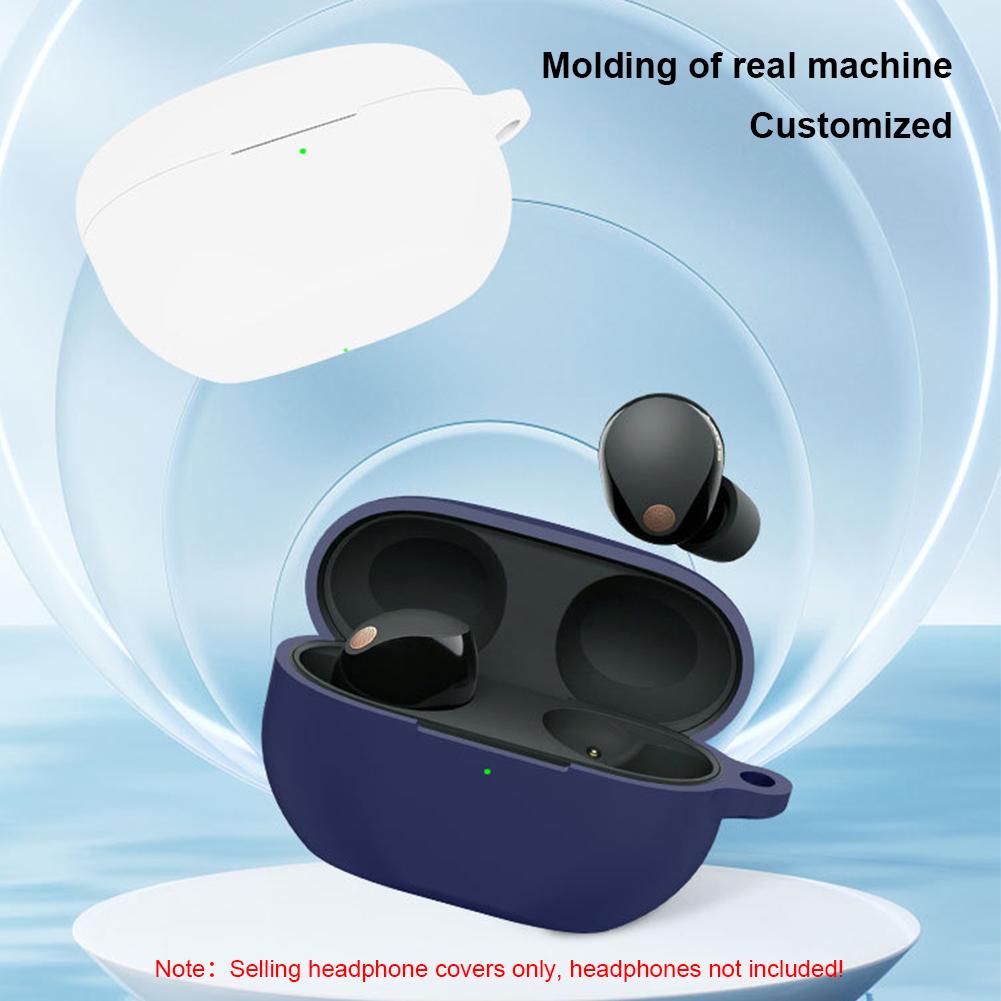 2025 Nowe Etui Ochronne Na Bezprzewodowe Słuchawki Bluetooth Sony WF-1000XM5 Miękkie Silikonowe Pokrowiec Odporna na Wstrząsy Obudowa Do Etui WF1000XM5
