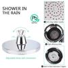 High Pressure  6 Inch Shower Head Luxury Rain Shower Head for Bathroom Home Hotel