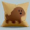 Pixelated Animal Pillowcase Solid Color Background Cartoon Pillowcase Living Room Sofa Cushion Cover Bedroom Home Decoration
