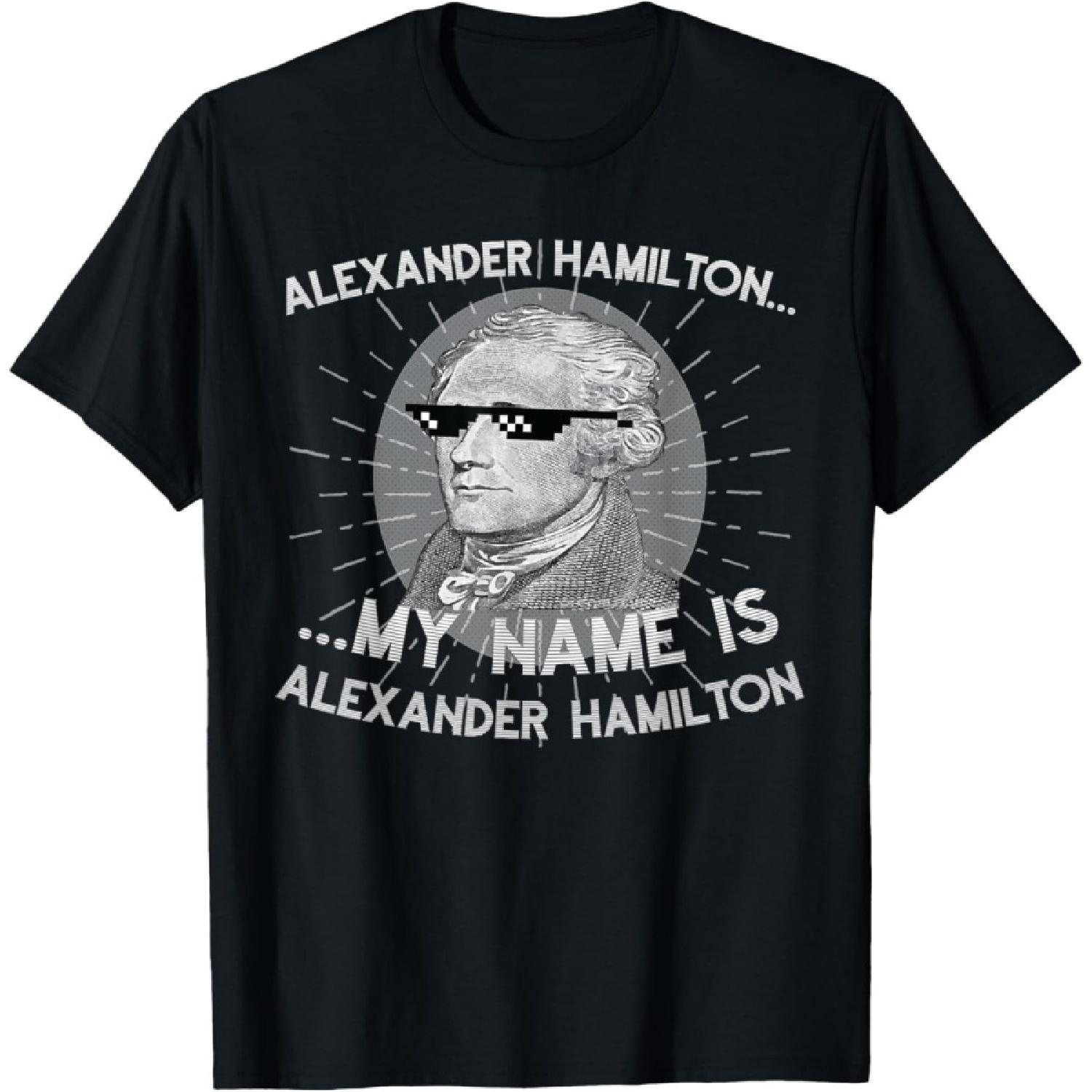 Alexander Hamilton T-Shirt T-Shirt(1) S чёрный