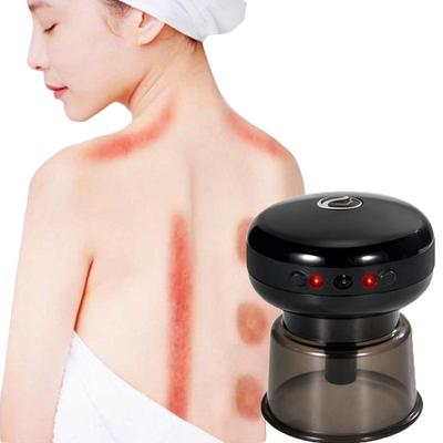Ventosa elétrica a vácuo, raspador, massageador, compressa quente, copos, cintura, pernas, costas, corpo inteiro, dispositivo de massagem de saúde para casa