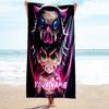 1PC Custom Name Piggy Boy Neon Art Beach Towel Highly Absorbent And Sand-Resistant Towel for Swimming, Pool, Yoga, And Travel Lightweight